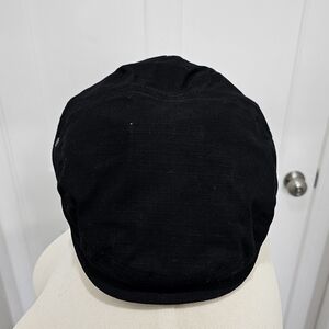 Driver/Newsboy Hat Vented, XL Black, NWT